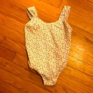 Zara Girls Fruit Print Swimsuit Size 10